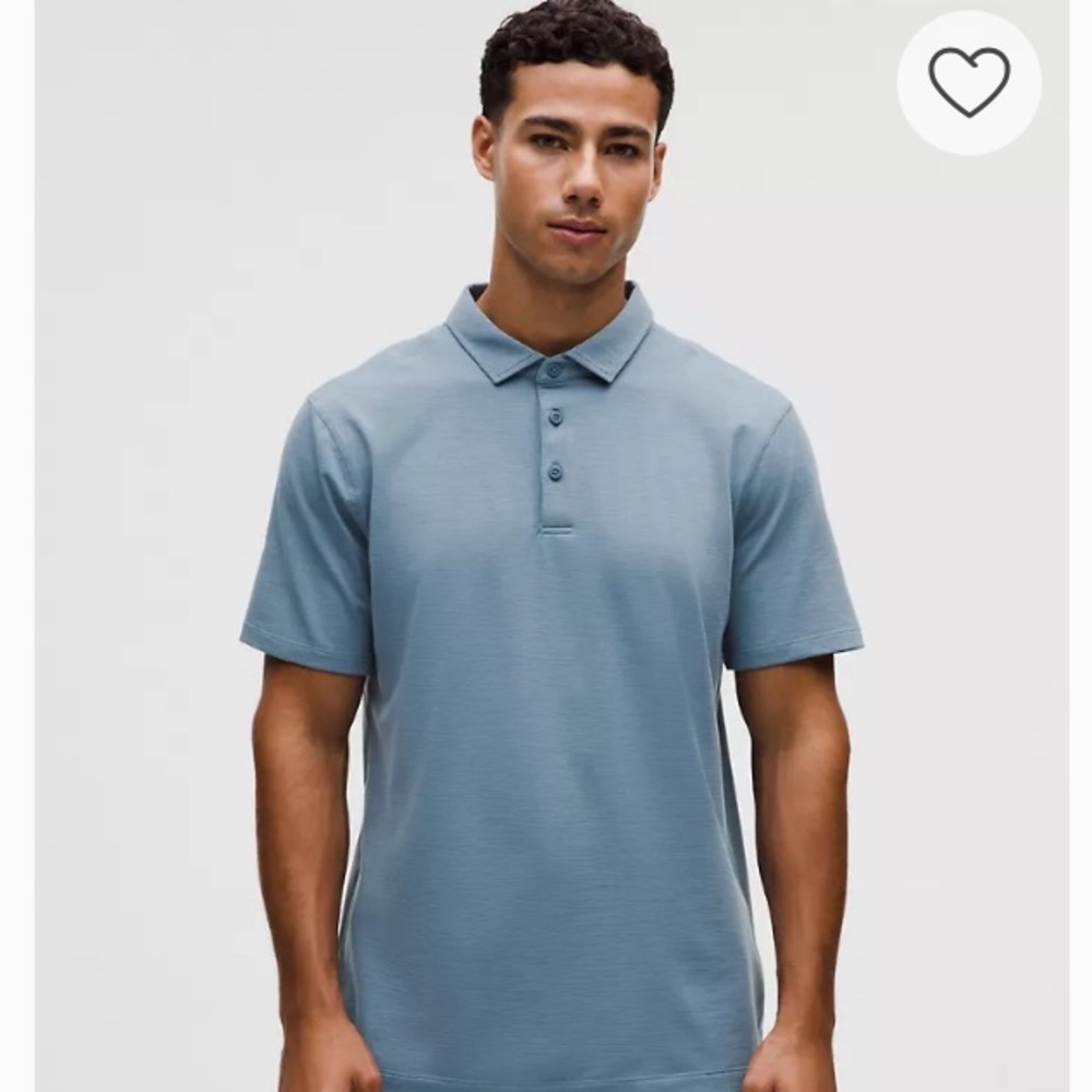Lululemon Evolution Short Sleeve Polo Shirt Medium